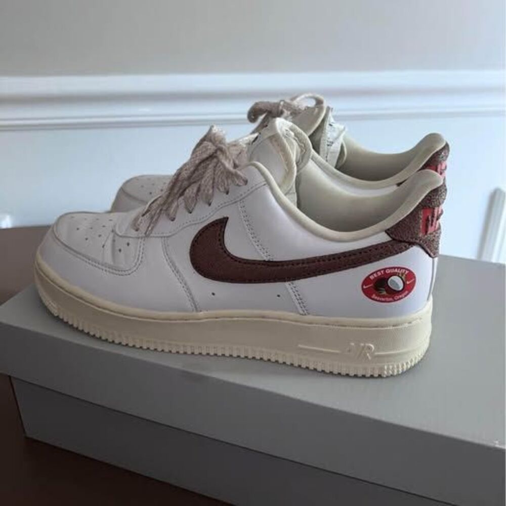 womens air force 1’s 07 lx coconut shoes size 8
